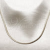 Oro Laminado Basic Necklace, Gold Filled Style Diamond Cutting Finish, Golden Finish, 04.213.0294.22 (0.80 Gauge, 03 MM Thickness, 22 Inches Length)