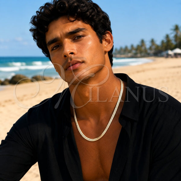 Oro Laminado Basic Necklace, Gold Filled Style Polished, Golden Finish, 04.319.0017.22 (100 Gauge, Thickness, 22 Inches Length)