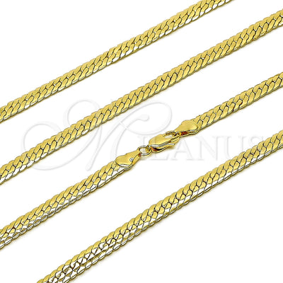 Dorado Oro Laminado Collar, vista principal del producto por Mayoreo, vista principal del producto