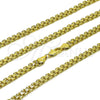 Oro Laminado Basic Necklace, Gold Filled Style Bismark Design, Polished, Golden Finish, 03.213.0354.1.22 (05 MM Thickness, 22 Inches Length)
