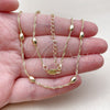 Oro Laminado Basic Necklace, Gold Filled Style Singapore Design, Polished, Golden Finish, 04.213.0282.16 (02 MM Thickness, 16 Inches Length)