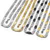 Stainless Steel Necklace and Bracelet, Cross Design, Polished, Two Tone, 06.116.0006.2.22