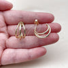 Oro Laminado Small Hoop, Gold Filled Style Polished, Golden Finish, 02.196.0261.20