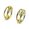 Oro Laminado Small Hoop, Gold Filled Style Polished, Golden Finish, 02.196.0261.20