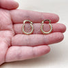 Oro Laminado Small Hoop, Gold Filled Style Polished, Golden Finish, 02.196.0285.15