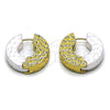 Oro Laminado Huggie Hoop, Gold Filled Style Polished, Golden Finish, 02.196.0300.24