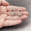 Rhodium Gold Filled Small Hoop, Polished, Rhodium Finish, 02.170.0608.18