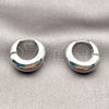 Rhodium Gold Filled Small Hoop, Polished, Rhodium Finish, 02.170.0610.20