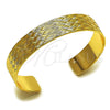 Oro Laminado Individual Bangle, Gold Filled Style Polished, Golden Finish, 07.170.0084 (Thickness, One size fits all)