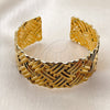 Oro Laminado Individual Bangle, Gold Filled Style Polished, Golden Finish, 07.170.0091 (25 MM Thickness, One size fits all)