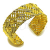 Oro Laminado Individual Bangle, Gold Filled Style Polished, Golden Finish, 07.170.0091 (25 MM Thickness, One size fits all)