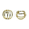 Oro Laminado Small Hoop, Gold Filled Style Polished, Golden Finish, 02.170.0621.22