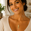 Oro Laminado Fancy Pendant, Gold Filled Style Fish Design, with Garnet Cubic Zirconia, Polished, Golden Finish, 05.341.0133