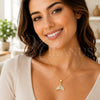 Oro Laminado Fancy Pendant, Gold Filled Style Fish Design, with White Cubic Zirconia, Polished, Golden Finish, 05.341.0136