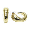 Oro Laminado Medium Hoop, Gold Filled Style Polished, Golden Finish, 02.468.0002.30