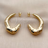 Oro Laminado Medium Hoop, Gold Filled Style Polished, Golden Finish, 02.468.0005.30
