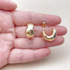 Oro Laminado Small Hoop, Gold Filled Style Polished, Golden Finish, 02.468.0009.20