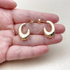 Oro Laminado Small Hoop, Gold Filled Style Polished, Golden Finish, 02.468.0015.15