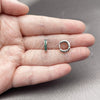 Rhodium Gold Filled Huggie Hoop, Polished, Rhodium Finish, 02.267.0143.6.12