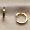Oro Laminado Huggie Hoop, Gold Filled Style Polished, Golden Finish, 02.267.0143.2.16