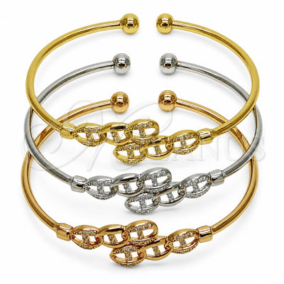 Dorado Oro Laminado Pulsera, vista principal del producto por Mayoreo, vista principal del producto