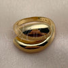 Oro Laminado Elegant Ring, Gold Filled Style Teardrop Design, Polished, Golden Finish, 01.282.0033 (One size fits all)