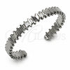 Rhodium Gold Filled Individual Bangle, Polished, Rhodium Finish, 07.282.0110 (Thickness, One size fits all)
