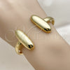 Oro Laminado Individual Bangle, Gold Filled Style Polished, Golden Finish, 07.282.0112 (06 MM Thickness, One for wholesale, additional product view 3