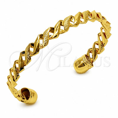 Dorado Oro Laminado Pulsera, vista principal del producto por Mayoreo, vista principal del producto