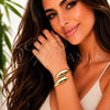Oro Laminado Individual Bangle, Gold Filled Style Polished, Golden Finish, 07.282.0114 (03 MM Thickness, One for wholesale, additional product view 2