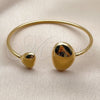 Oro Laminado Individual Bangle, Gold Filled Style Polished, Golden Finish, 07.282.0117 (Thickness, One size fits all)