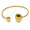 Oro Laminado Individual Bangle, Gold Filled Style Polished, Golden Finish, 07.282.0117 (Thickness, One size fits all)