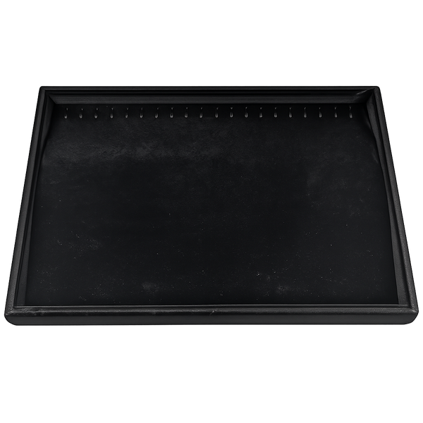 Black 20-slot bracelet jewelry display tray