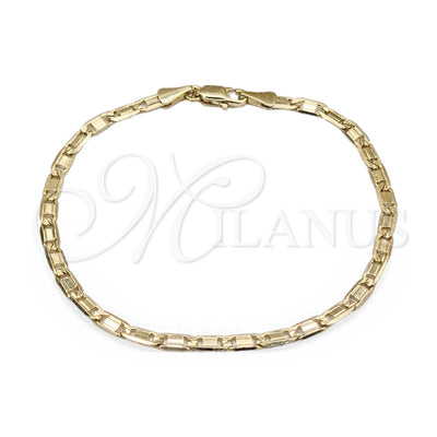 Dorado Oro Laminado Pulsera, vista principal del producto por Mayoreo, vista principal del producto