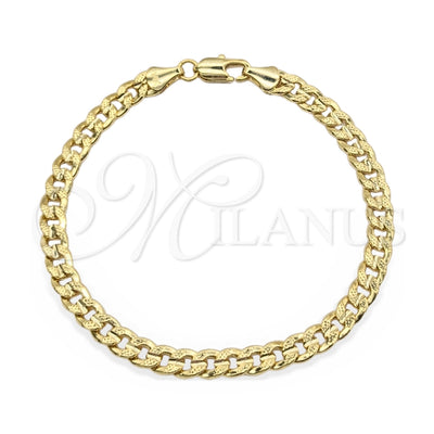Dorado Oro Laminado Pulsera, vista principal del producto por Mayoreo, vista principal del producto