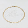Oro Laminado Basic Bracelet, Gold Filled Style Mariner Design, Polished, Golden Finish, 03.419.0029.07 (260 Gauge, 07 MM Thickness, 7 Inches Length)