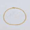 Oro Laminado Basic Bracelet, Gold Filled Style Mariner Design, Polished, Golden Finish, 03.419.0029.07 (260 Gauge, 07 MM Thickness, 7 Inches Length)