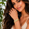 Oro Laminado Individual Bangle, Gold Filled Style Twist Design, Polished, Golden Finish, 07.331.0016 for wholesale, additional product view 2