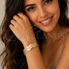 Oro Laminado Individual Bangle, Gold Filled Style Polished, Golden Finish, 07.331.0025 (Thickness, One size fits all)