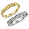 Stainless Steel Individual Bangle, Teardrop Design, Polished, Steel Finish, 07.116.0008.05 (Thickness, Size 5 (2.50 Diameter))