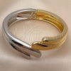 Oro Laminado Individual Bangle, Gold Filled Style Polished, Two Tone, 07.215.0047.05 (30 MM Thickness, Size 5 (2.50 Diameter))