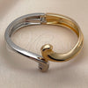 Oro Laminado Individual Bangle, Gold Filled Style Polished, Two Tone, 07.215.0049.05 (30 MM Thickness, Size 5 (2.50 Diameter))