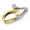 Oro Laminado Individual Bangle, Gold Filled Style Polished, Two Tone, 07.215.0049.05 (30 MM Thickness, Size 5 (2.50 Diameter))