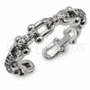 White Gold Filled Multi Stone Ring, with White Micro Pave, Polished, Rhodium Finish, 01.472.0001.1 (One size fits all)