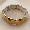 Oro Laminado Individual Bangle, Gold Filled Style Polished, Two Tone, 07.307.0062.2.05 (21 MM Thickness, Size 5 (2.50 Diameter))