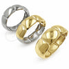 Oro Laminado Individual Bangle, Gold Filled Style Polished, Two Tone, 07.307.0062.2.05 (21 MM Thickness, Size 5 (2.50 Diameter))