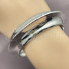 Rhodium Gold Filled Individual Bangle, Polished, Rhodium Finish, 07.307.0064.1.05 (22 MM Thickness, Size 5 (2.50 Diameter))