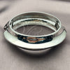 Rhodium Gold Filled Individual Bangle, Polished, Rhodium Finish, 07.307.0064.1.05 (22 MM Thickness, Size 5 (2.50 Diameter))
