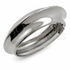 Rhodium Gold Filled Individual Bangle, Polished, Rhodium Finish, 07.307.0064.1.05 (22 MM Thickness, Size 5 (2.50 Diameter))