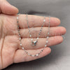 Stainless Steel Basic Necklace, Polished, Steel Finish, 04.435.0004.18 (02 MM Thickness, 18 Inches Length)